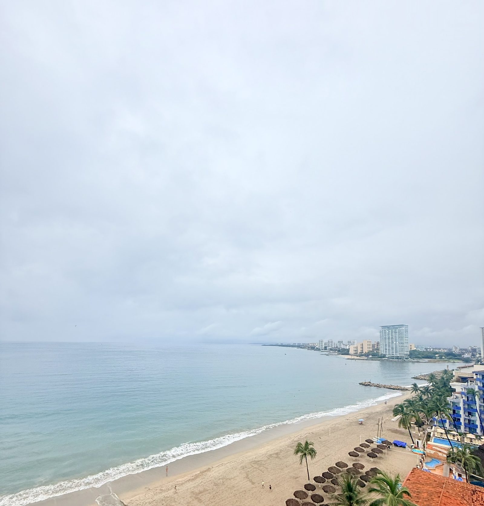 Beach view from an appraised property